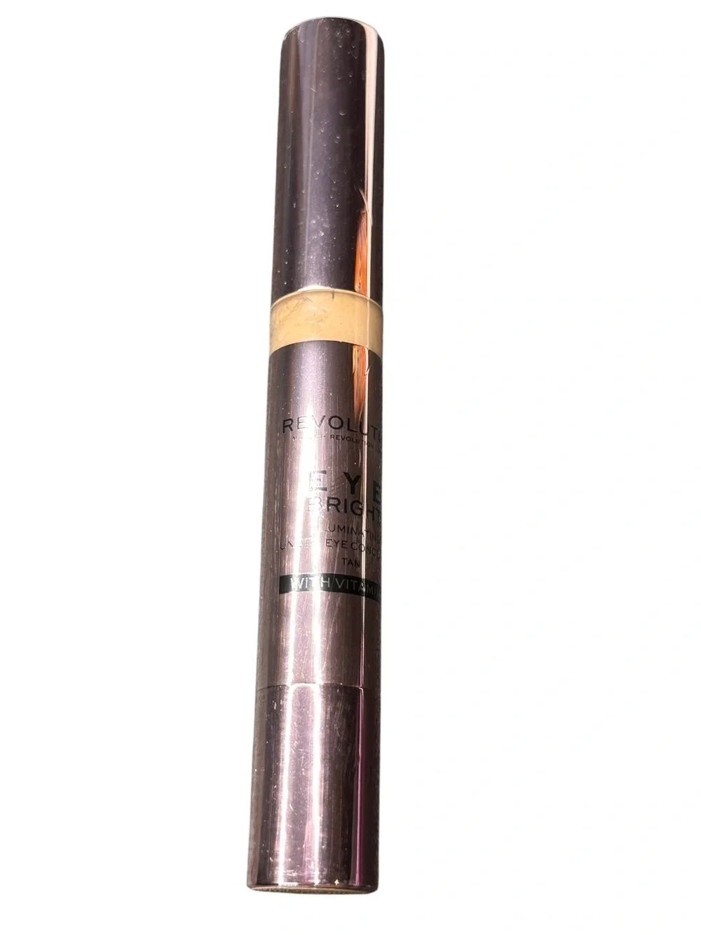 Makeup Revolution Eye Bright Illuminating Under Eye Concealer - Tan NWT